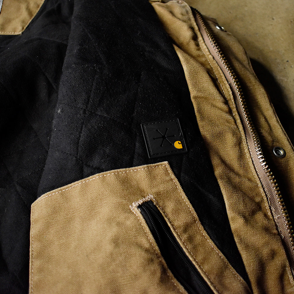 Carhartt ダックジャケット キルティングライナー 231230H