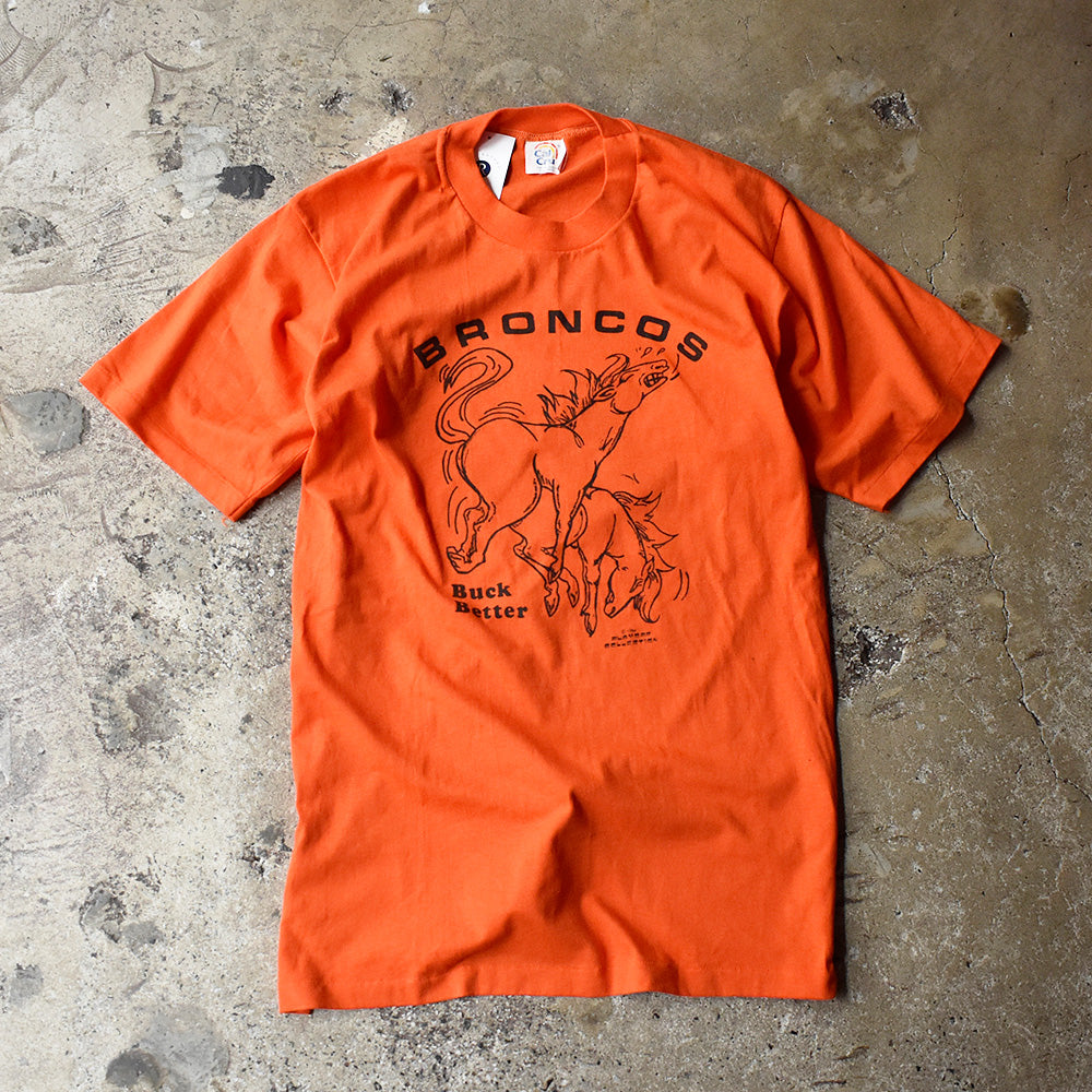 80's “BRONCOS” Buck Better Tシャツ USA製 250816H