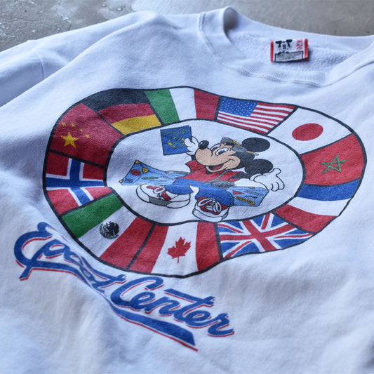 90's Disney/ディズニー ”EPCOT CENTER” スウェット USA製 230504H