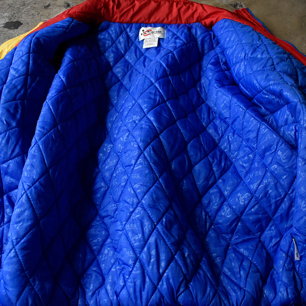 90's Chase Authentics  中綿入り ナイロン レーシングジャケット 240101H