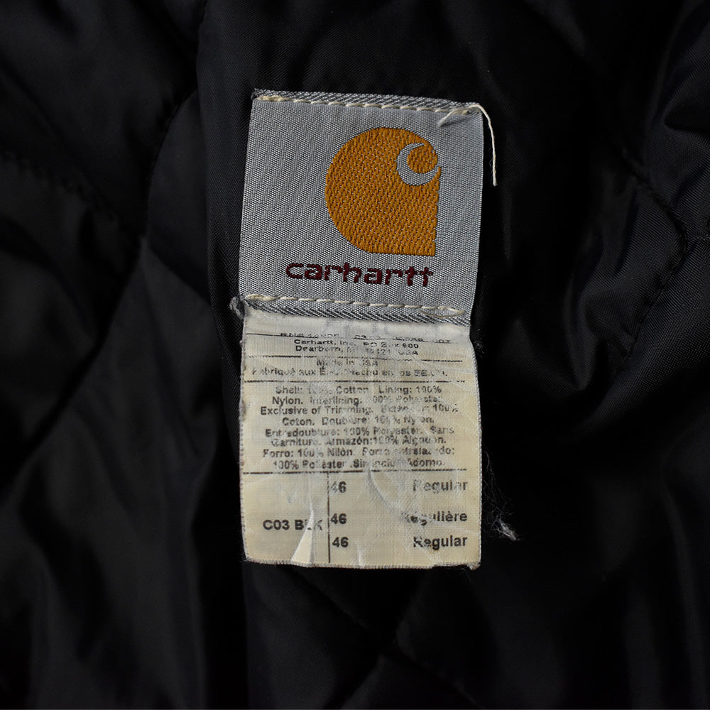90’s Carhartt トラディショナルコート キルティングライナー USA製 231103H