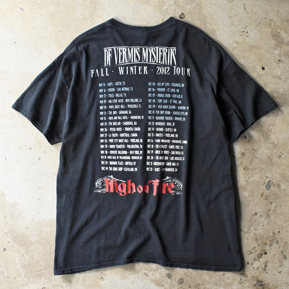 High on Fire “De Vermis Mysteriis Tour” ロック Tシャツ 250725