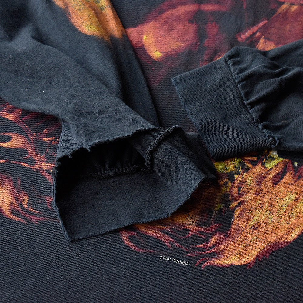 Y2K Pantera “Reinventing The Steel” ロングスリーブTシャツ 250625H