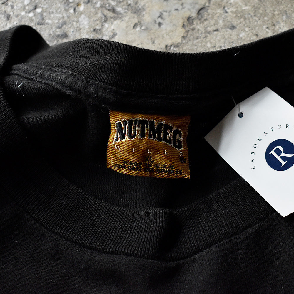 Y2K NUTMEG Racing Tシャツ USA製 240722H