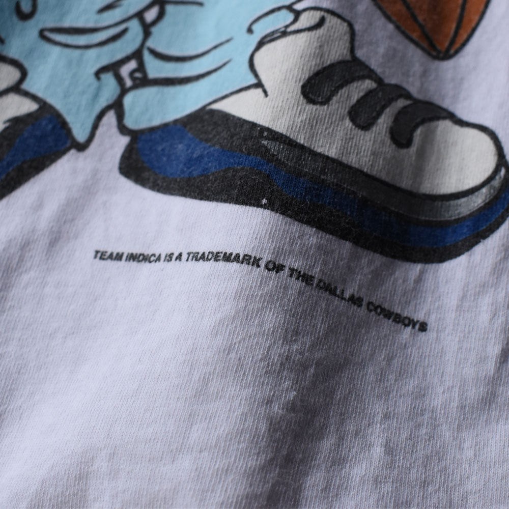 90’s Looney Tunes “NFL Dallas Cowboys” キャラクター×スポーツ Tシャツ 250609