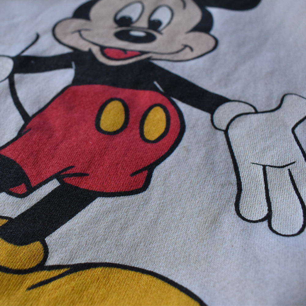 90's Disney ”Mickey Mouse” スウェット USA製 231207