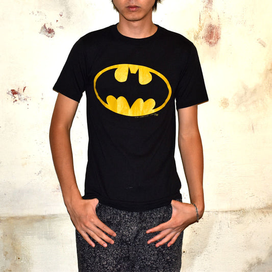 80’s DC Comics Batman ロゴ Tシャツ USA製 250909H
