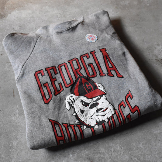 80's デッドストック! GEORGIA BULLDOGS スウェット USA製 250124