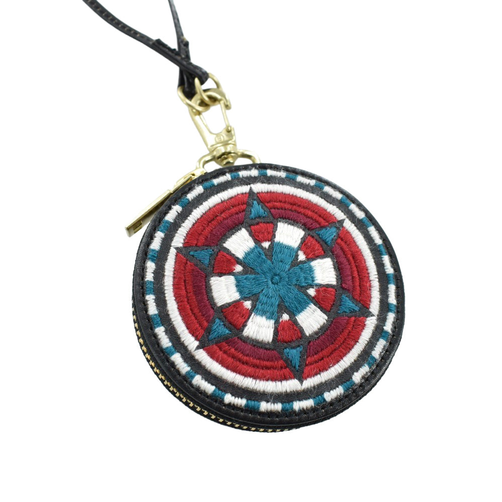 blackmeans サークルポーチ ミニ (BLACK/BLUE/RED) 945-81TAC337-1 261030H