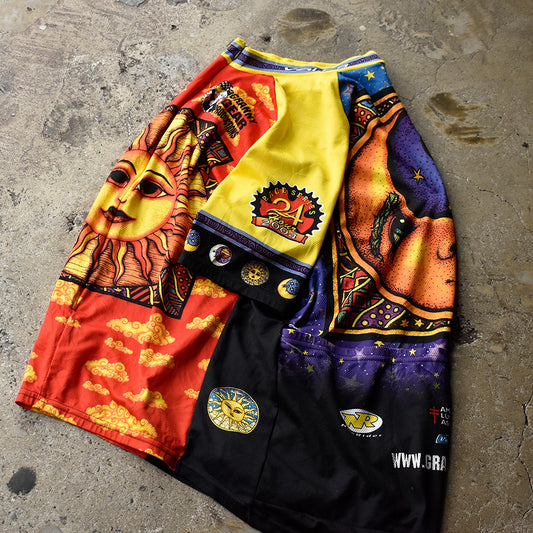 Y2K voler “Sun & Moon” サイクリングシャツ USA製 250518H