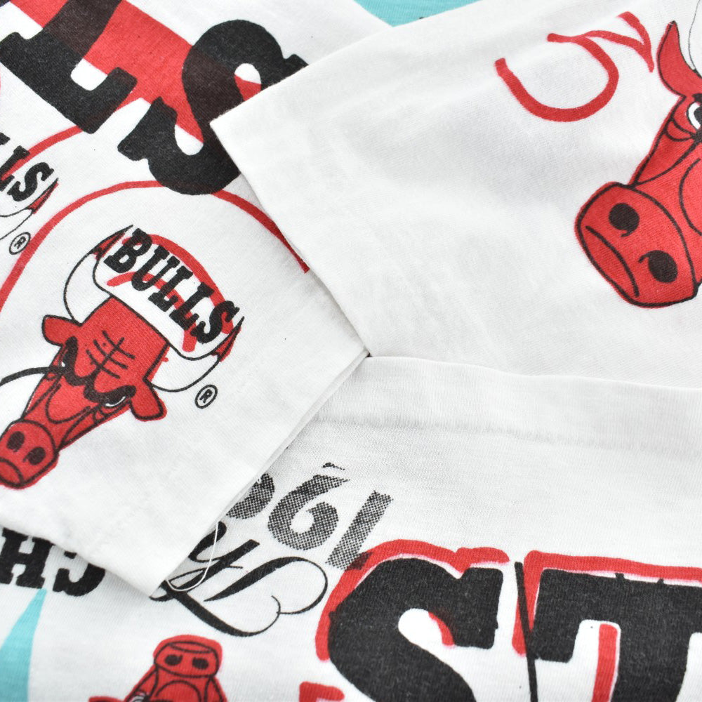 90’s AOP Chicago Bulls “1993 WORLD CHAMPS” NBA Tシャツ 260526H