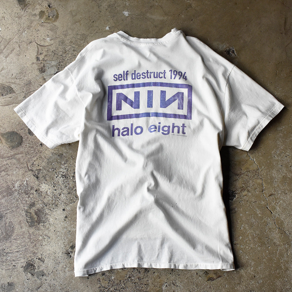 90's Nine Inch Nails “THE DOWNWARD SPIRAL” Tシャツ 241015H