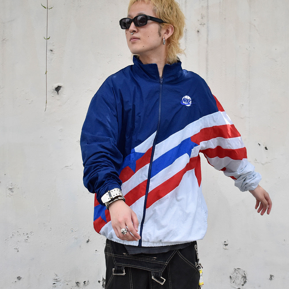 Y2K NIKE “BASKETBALL“ ナイロンジャケット 240625H