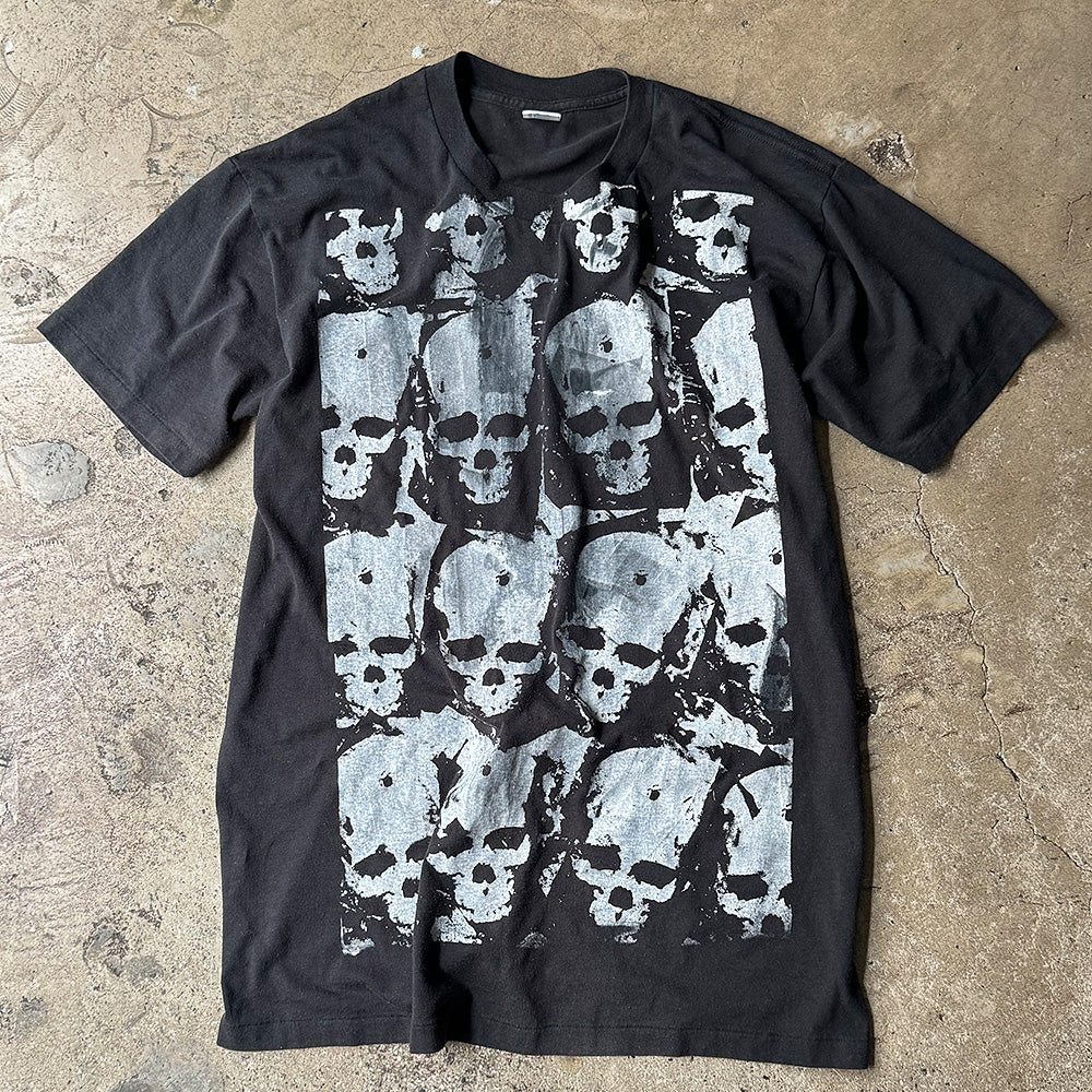 ドンロック スカル シルクスクリーン Tシャツ 80年代〜 USA製 ヴィンテージ