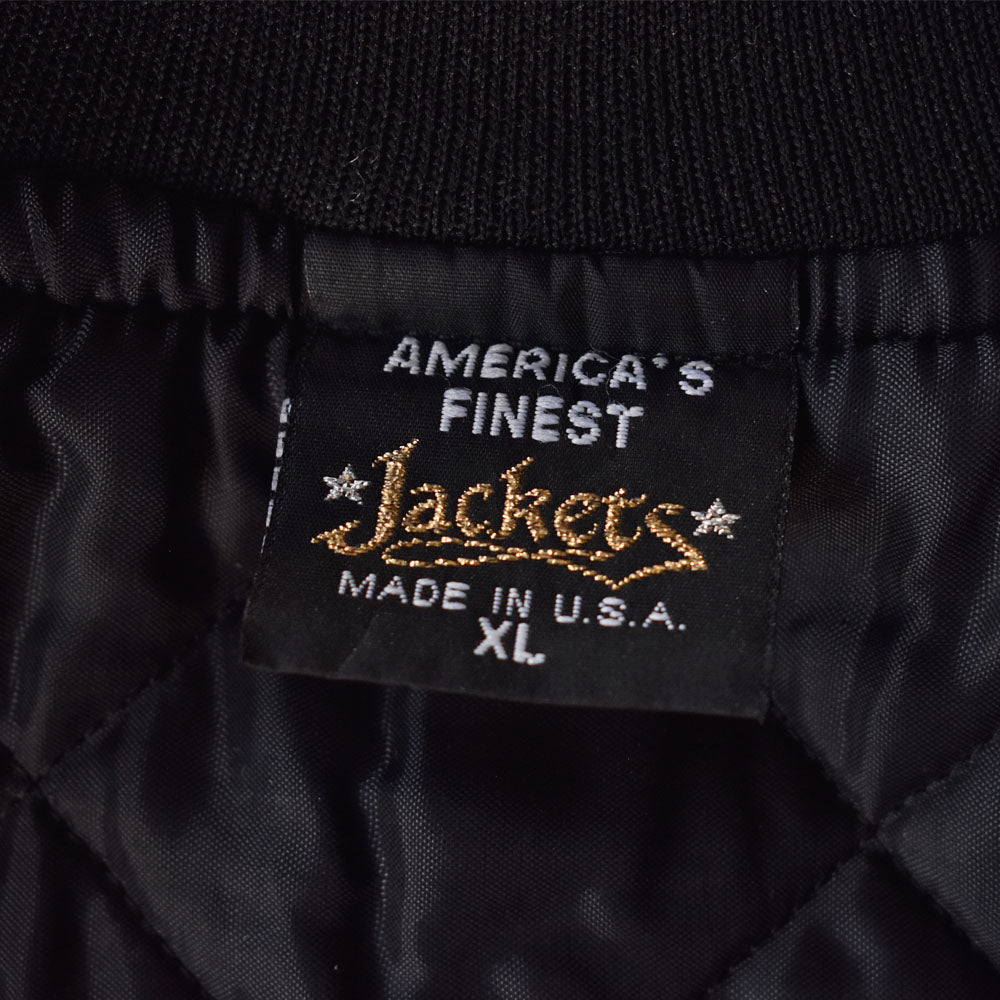 80’s America’s finest jackets ユニオンチケット付き tiger ブルゾン USA製 231208