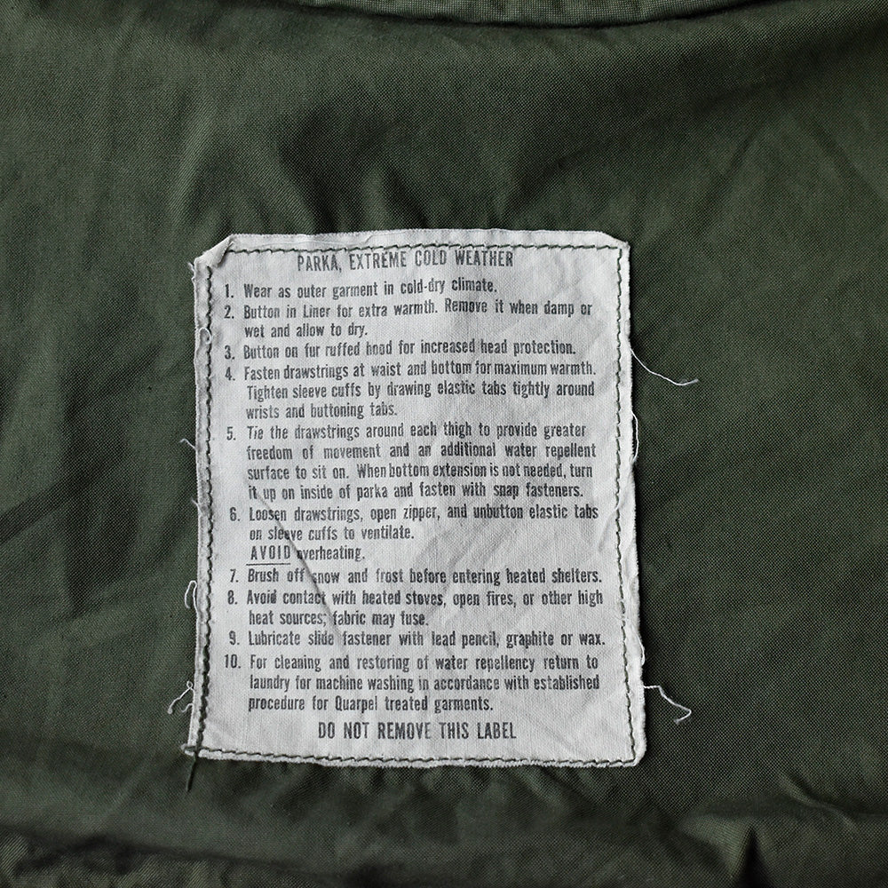 72' U.S. ARMY M-65 フィッシュテール モッズパーカー S size！ ライナー付き 250102H