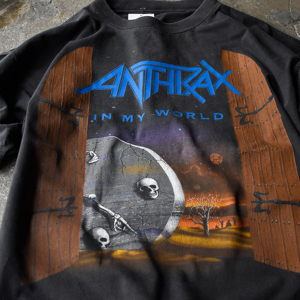 90's ANTHRAX “In My World” Tシャツ 250106H