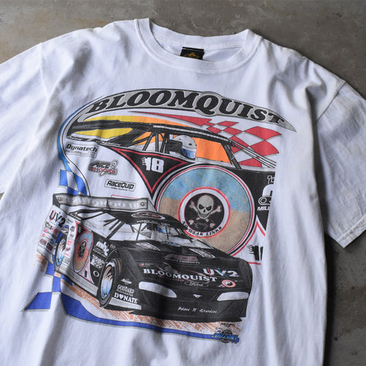90’s ARIZONA “Bloomquist” レーシング Tシャツ USA製 250507