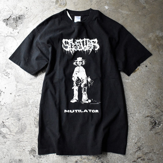 Y2K SPLATTERHOUSE “Mutilator” ロック Tシャツ 240424H