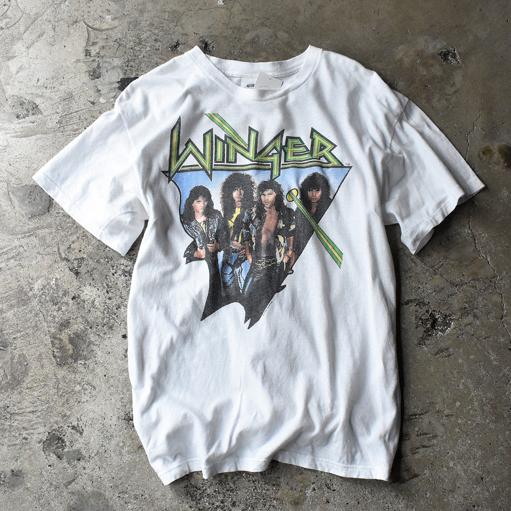 80's WINGER “Too Tuff To Tame” Tour Tシャツ 240916H