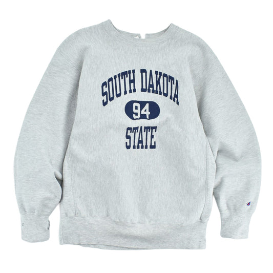90's Champion REVERSE WEAVE "SOUTH DAKOTA STATE" リバーススウェット USA製 260206H