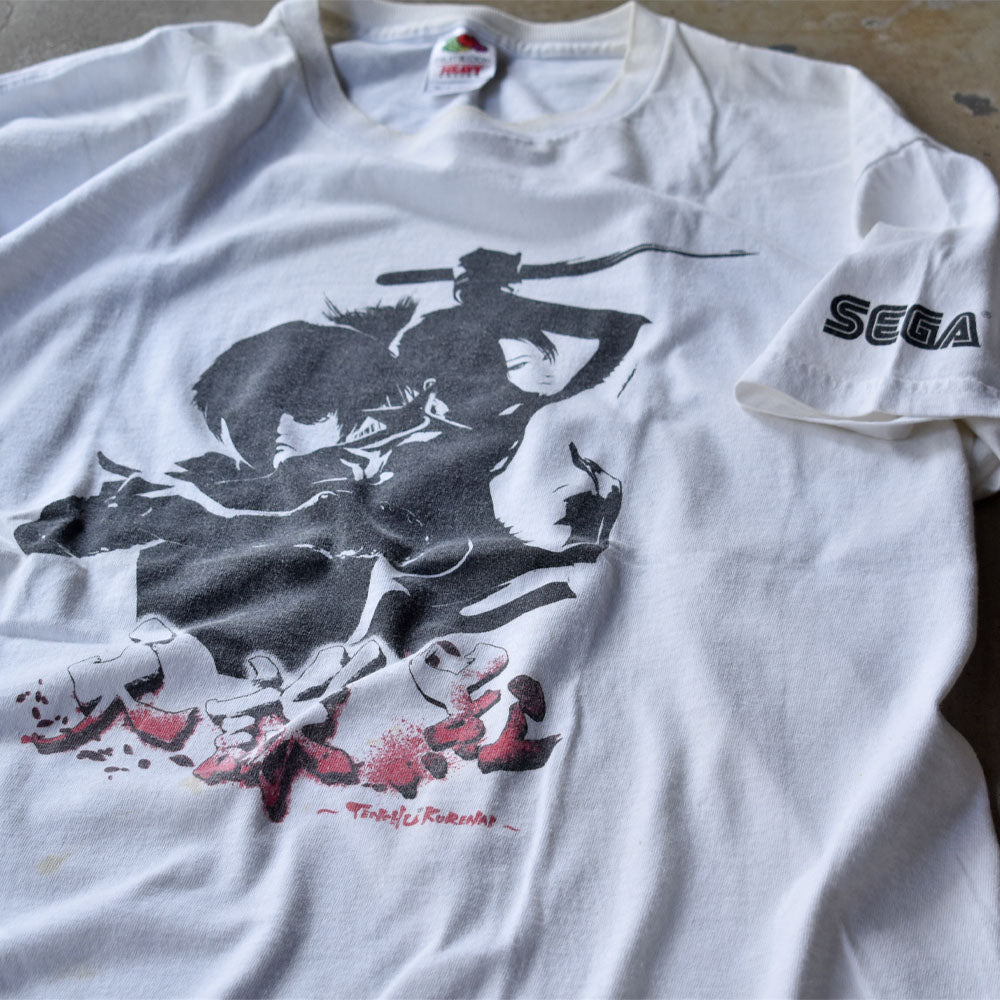 Y2K SEGA “TENCHU FATAL SHADOWS/天誅 紅” ゲームTシャツ 230915H