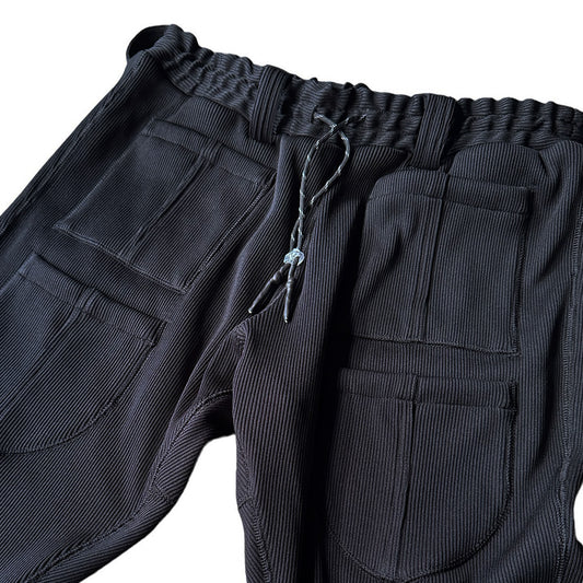 blackmeans リラックス フレア ストレッチパンツ 945-78TP200-1 231129H