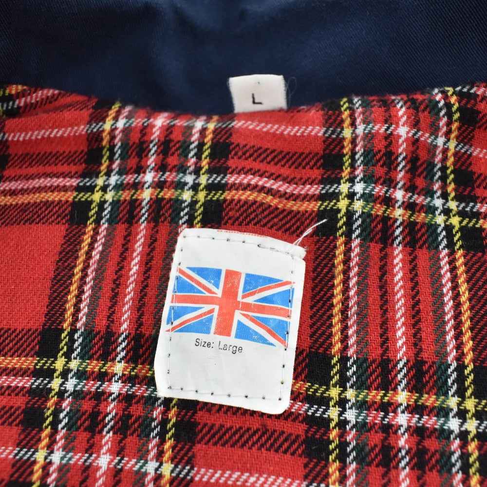 90's Harrington Jacket ユニオンジャックタグ スイングトップ 紺 261002H