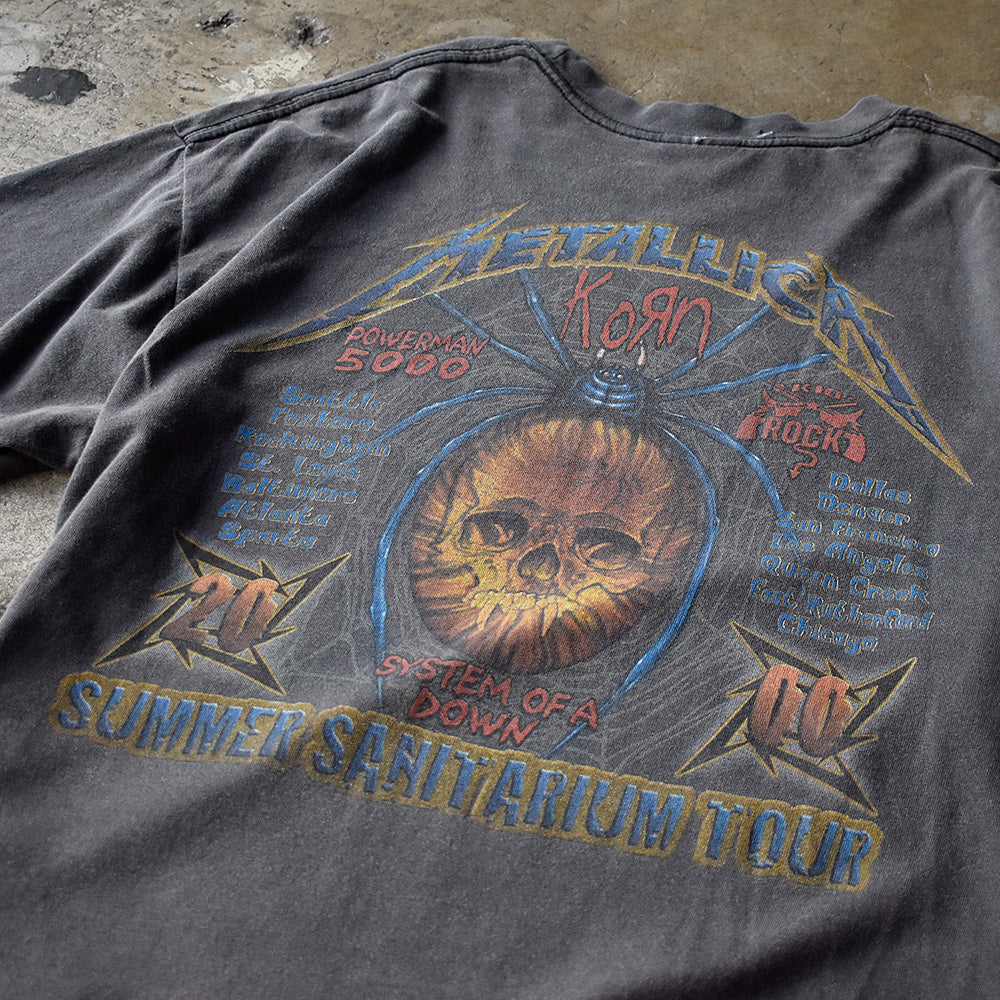Y2K Metallica “Summer Sanitarium“ Tour Tシャツ 240521H