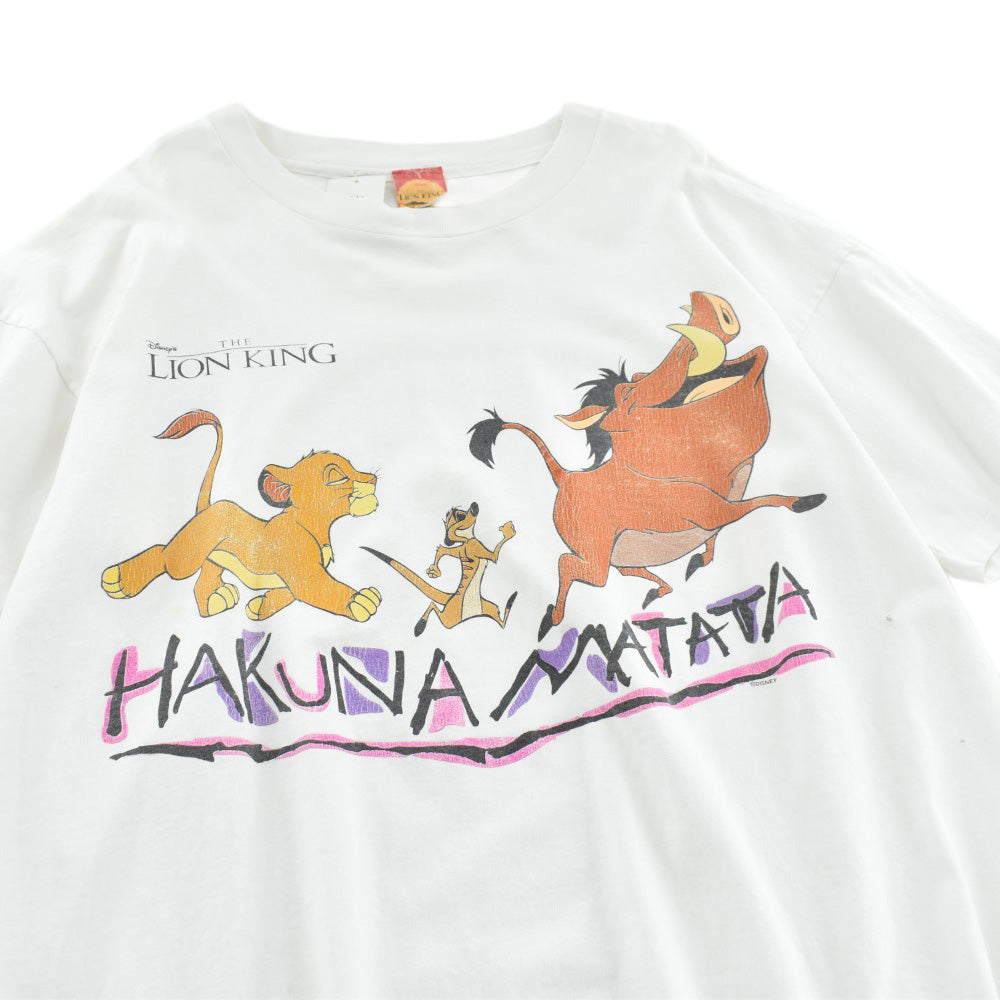 90's Disney "The Lion King" HAKUNA MATATA ムービーTシャツ USA製 260616H