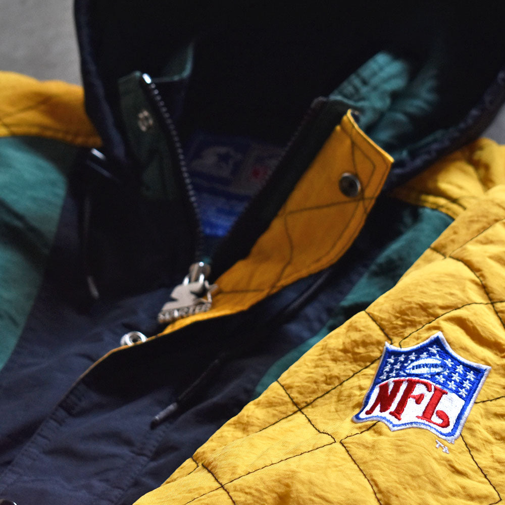 90-00's STARTER “NFL Green Bay Packers” 中綿入り ナイロンジャケット 231220