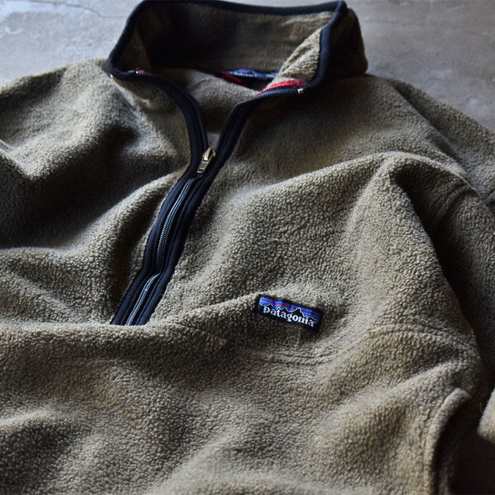 90's patagonia フリース シンチラ ハーフジップ フリースプルオーバー 231013 – LABORATORY®