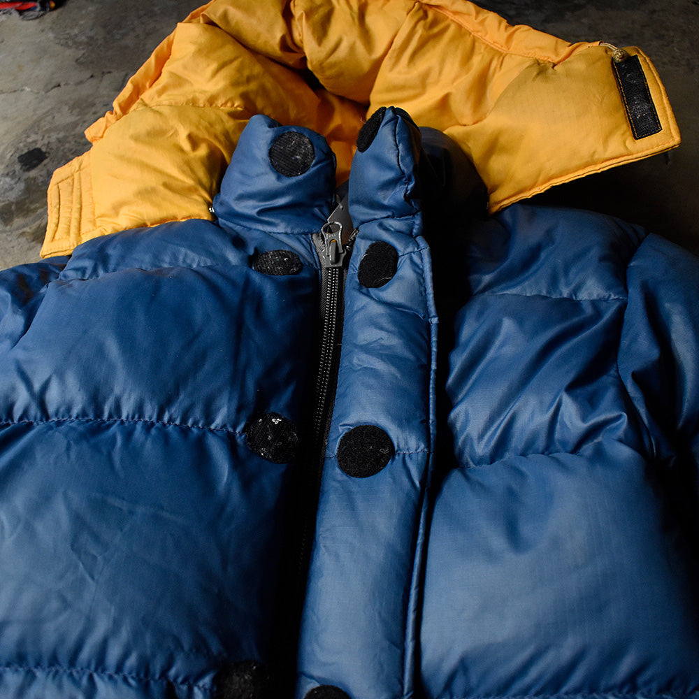 70’s初期 THE NORTH FACE “BROOKS RANGE” 茶タグ ダウンジャケット 240115H
