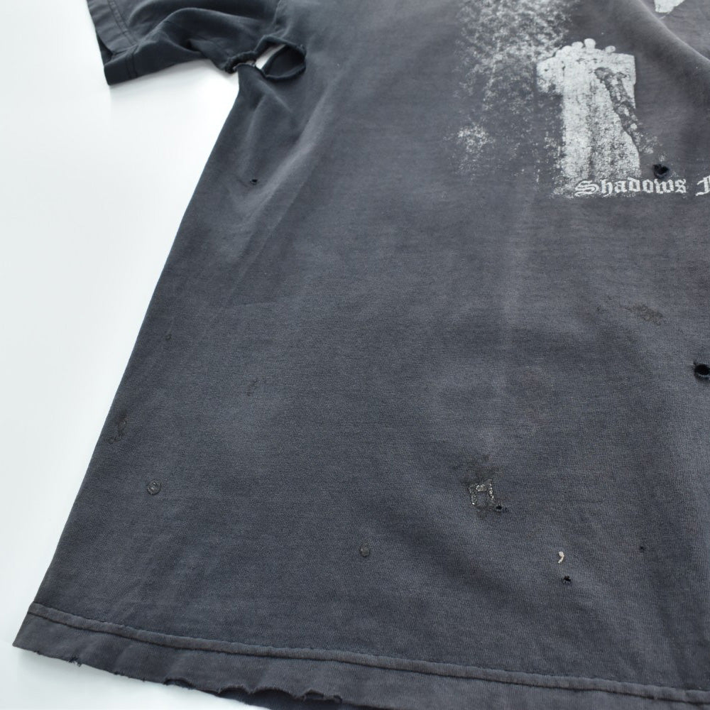 Y2K Nehëmah "Shadows From The Past..." ブラックメタル ロックTシャツ 260609H