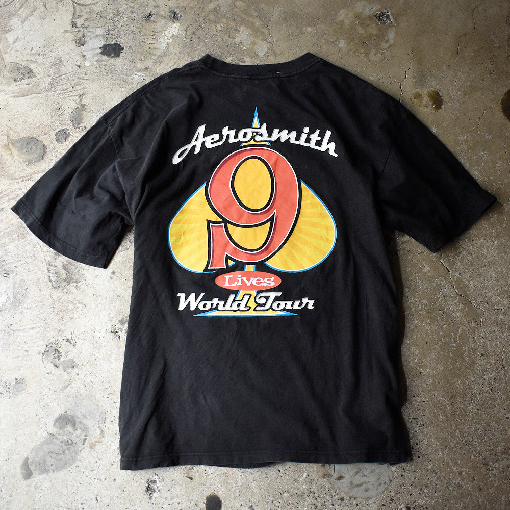90's Aerosmith “Nine Lives“ World Tour Tシャツ 250625H