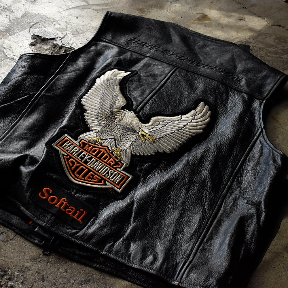ハーレーダビッドソン ベスト ブラック Harley-Davidson