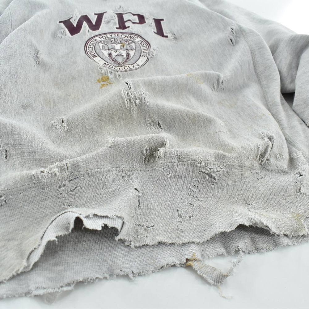 90’s Champion REVERSE WEAVE "WPI" カレッジ ボロ リバーススウェット USA製 261016H