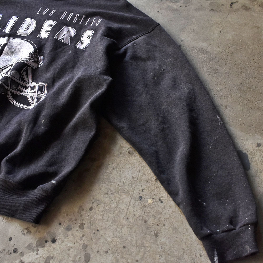 90’s 雰囲気抜群！ “NFL Raiders” スウェット USA製 240214H