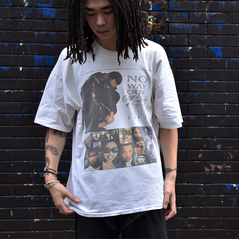 90's Puff Daddy Puff Daddy&The Family “No Way Out” World Tour Tシャツ 230923H