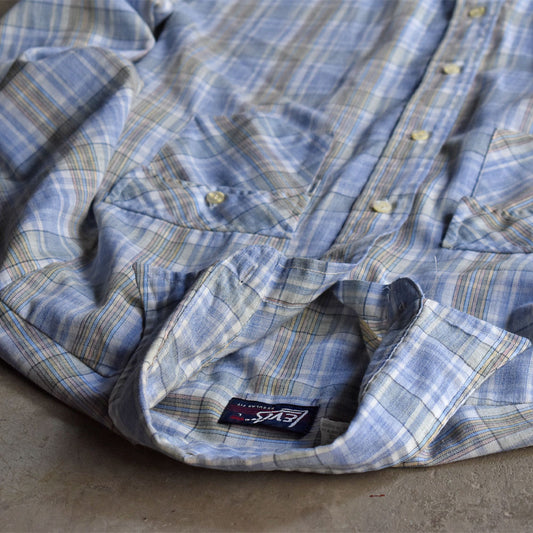 70’s Levi’s “REGULAR FIT” チェック柄 シャツ USA製 240611H