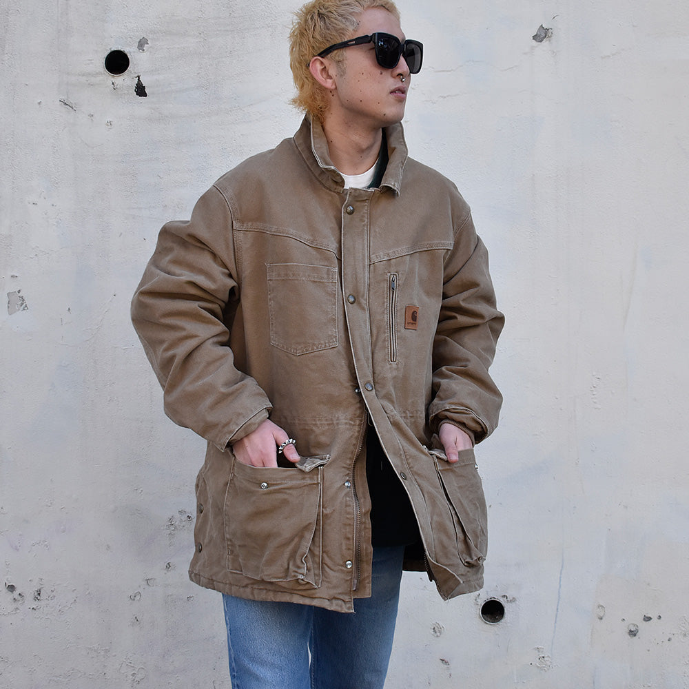 Carhartt ダックジャケット キルティングライナー 231230H