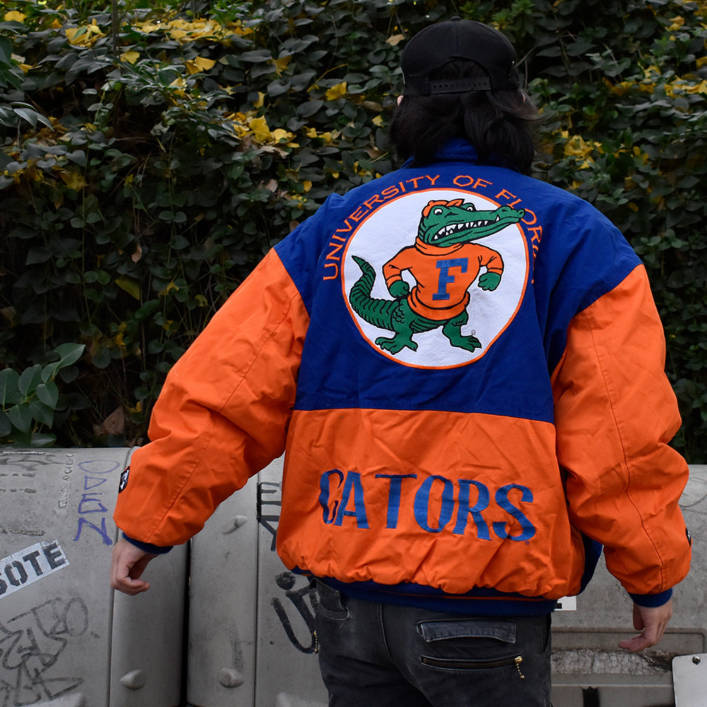 90's #1Apparel NCAA “University of Florida” コットンアワードジャケット 231218H