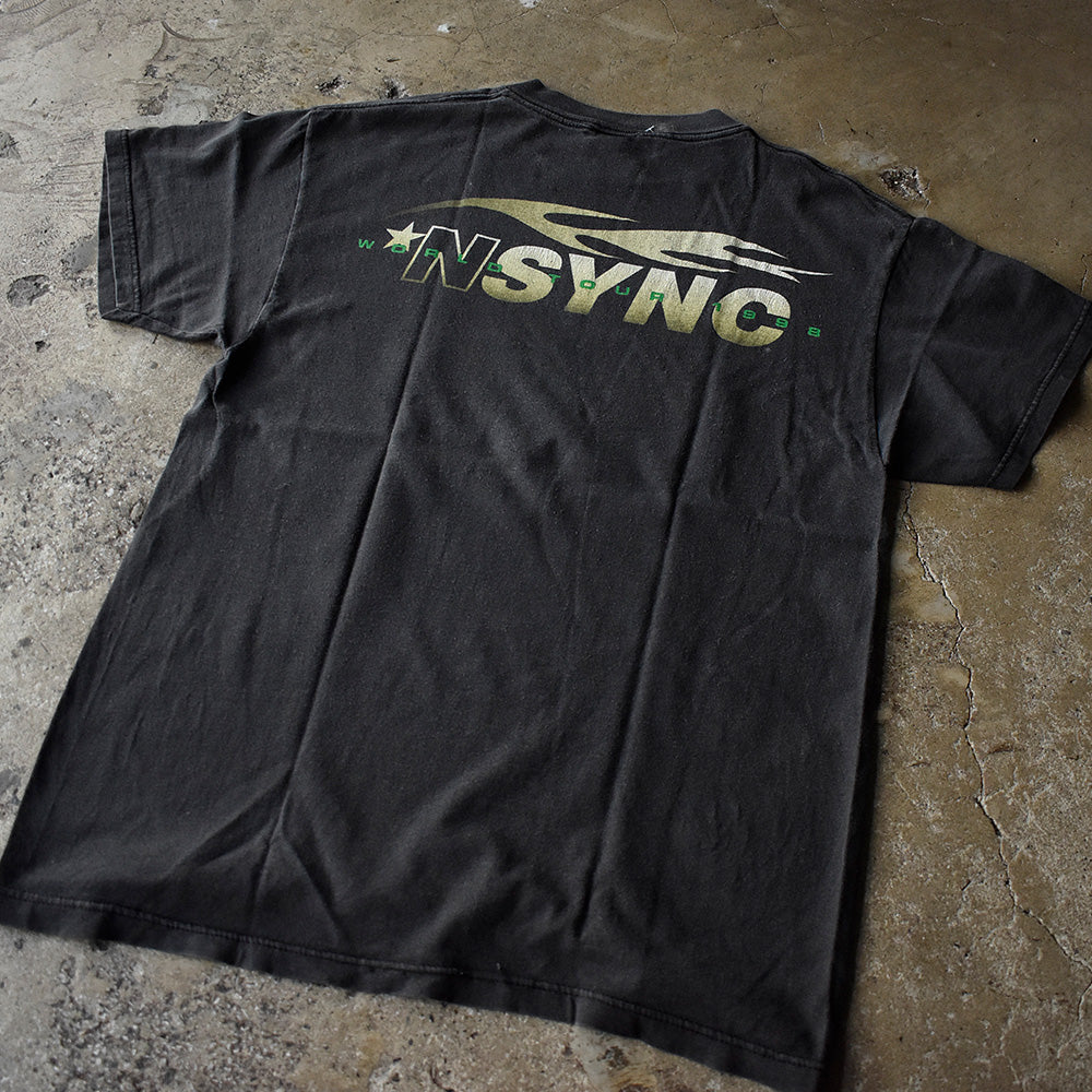 90's NSYNC “World Tour 1998” Tシャツ 250618H
