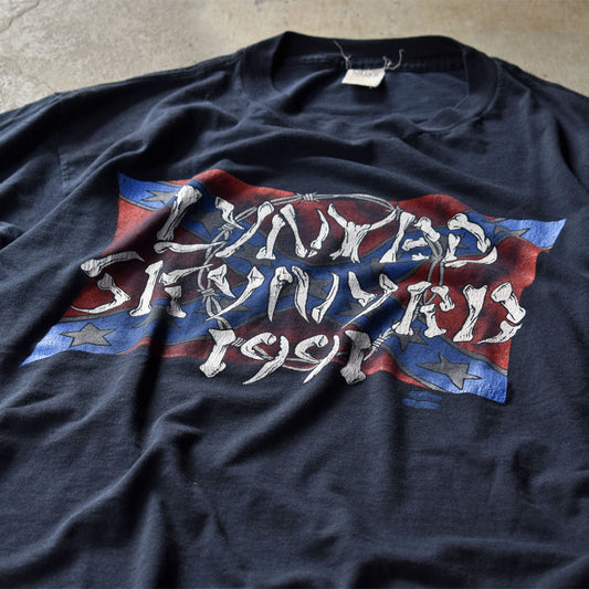 90’s Lynyrd Skynyrd “1991 TUOR” バンド Tシャツ USA製 230929