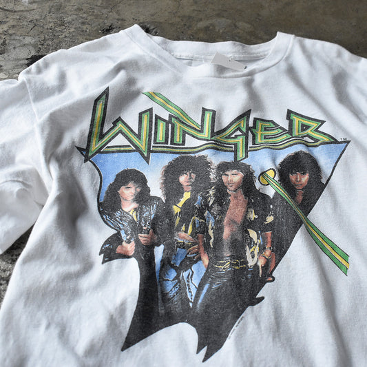 80's WINGER “Too Tuff To Tame” Tour Tシャツ 240916H