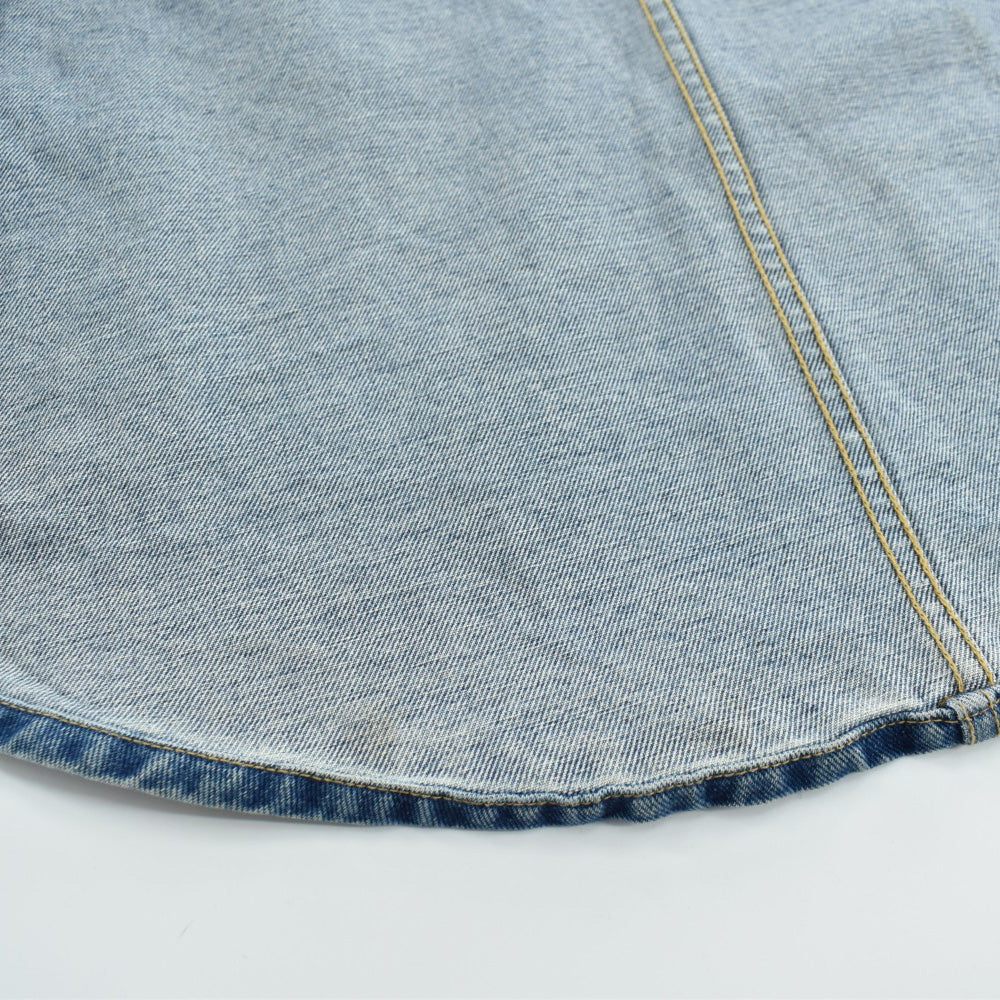 90's Karl Kani メタルプレート デニム シャツジャケット USA製 260310H