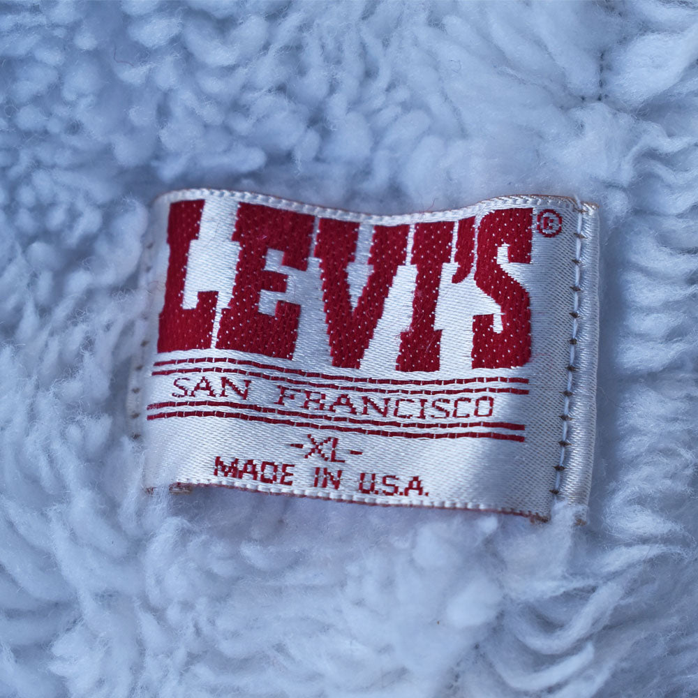 80’s Levi's デニムボアジャケット USA製 240121