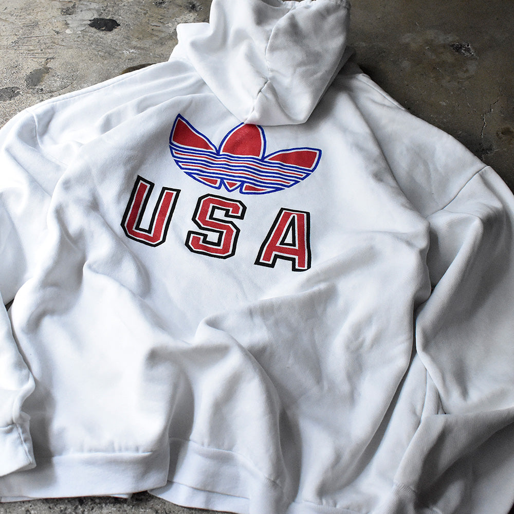 80's adidas “USA OLYMPIC TEAM” パーカー 241111H
