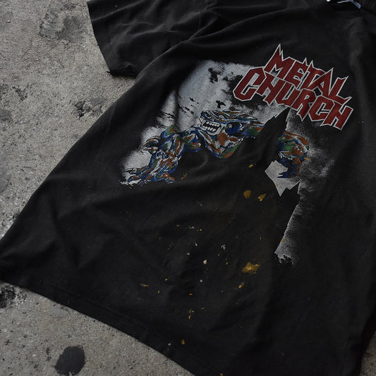 80’s Metal Church NORTH AMERICAN Tour Tシャツ 230626H