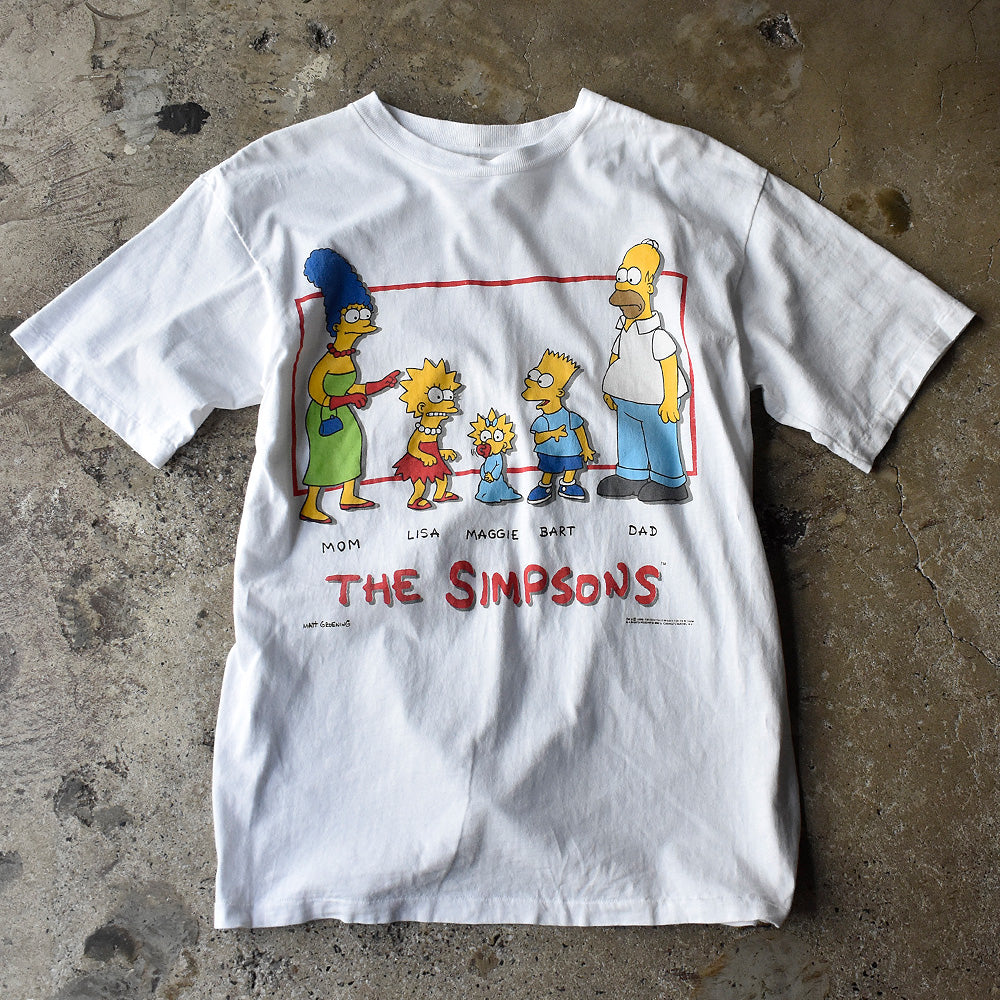 90's The Simpsons "FAMILY" 海外アニメ キャラ Tシャツ 250723H